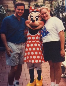 Joe and Mary Catherine during their Honeymoon in 1994