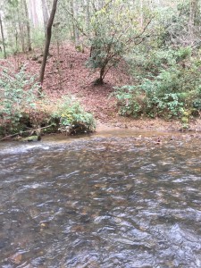 The Smith Creek water crossing